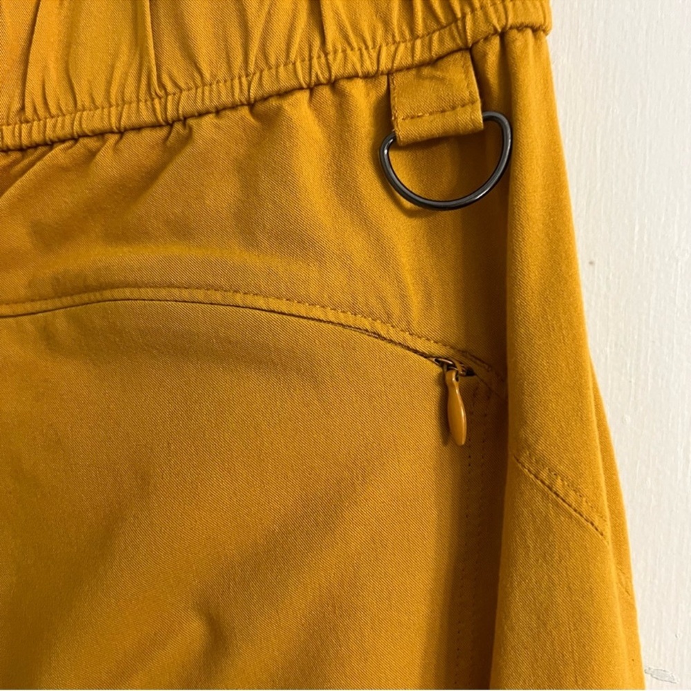 Alder Mustard Yellow Elastic Waist Pants - Picture 4 of 4